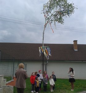 Vystúpenie detí z MŠ - Az óvodások fellépése